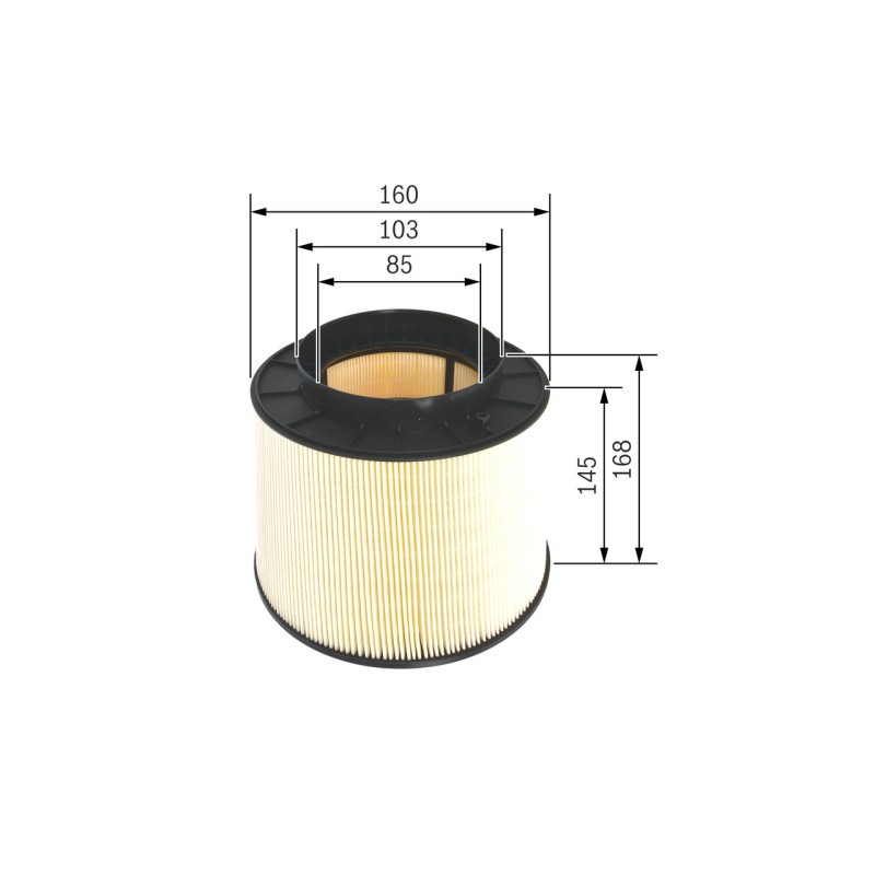 Oro filtras Bosch F 026 400 394