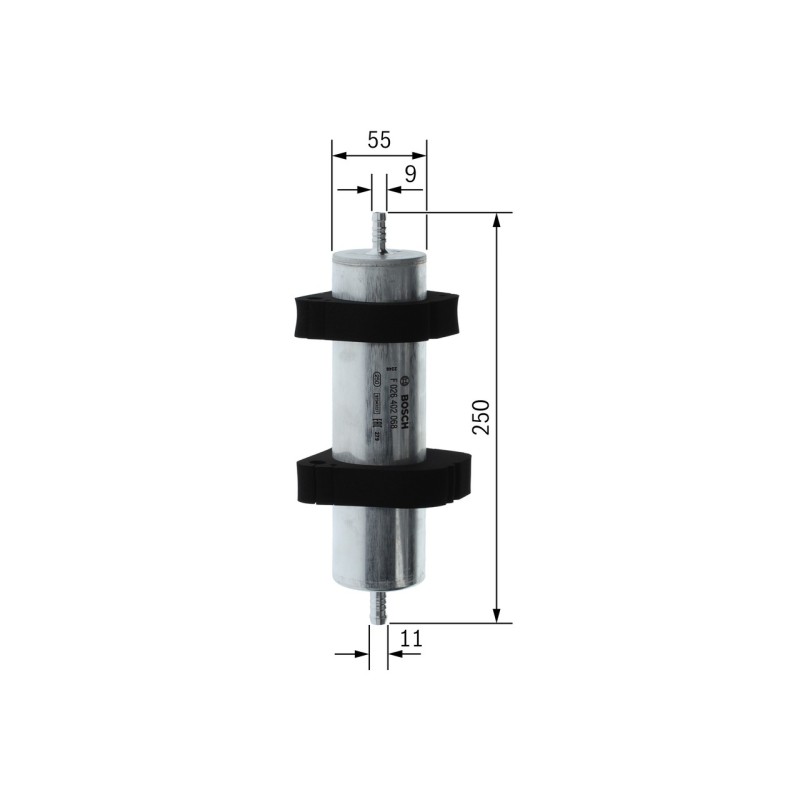 Degalų filtras Bosch F 026 402 068