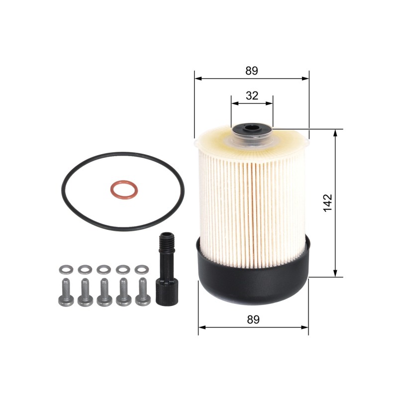 Degalų filtras Bosch F 026 402 857