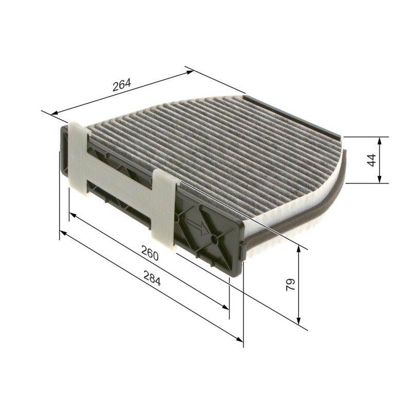 Salono filtras Bosch 1987435001