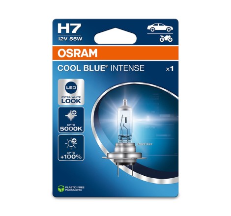 Osram lemputė H7 55W 12V Cool Blue Intense NG