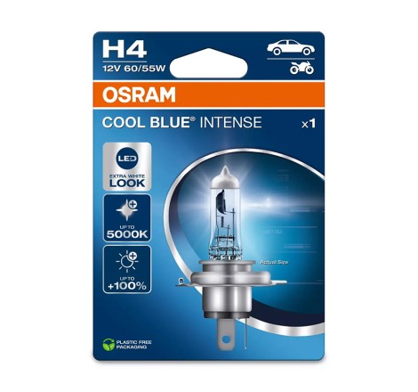 Osram lemputė H4 60/55W 12V Cool Blue Intense NG