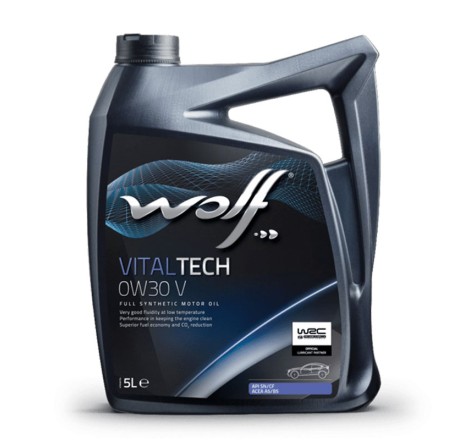 Engine oil WOLF VITALTECH 0W-30 V 5L