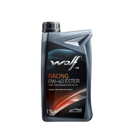 Variklio alyva WOLF RACING 0W-40 ESTER 1L