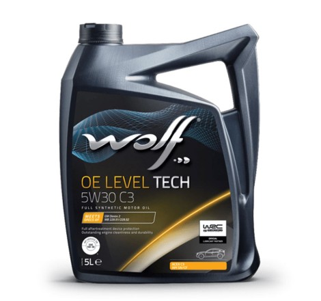 Engine oil WOLF OE LEVEL TECH 5W-30 C3 5l