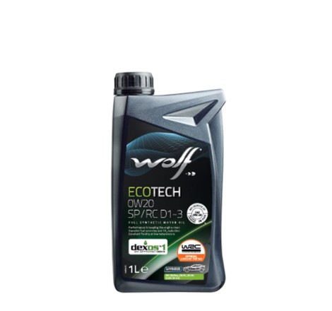 Engine oil WOLF ECOTECH 0W-20 SP/RC D1-3 1l