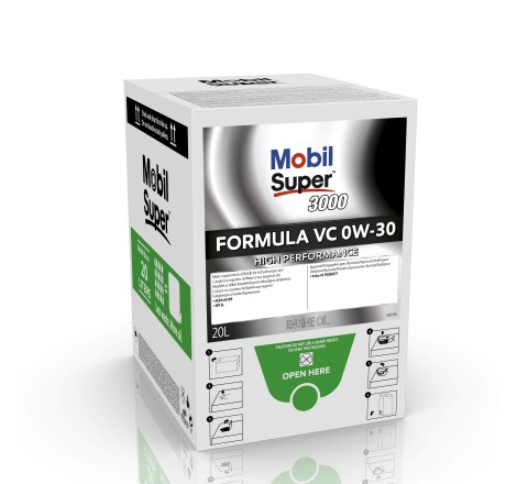 Variklio alyva MOBIL SUPER 3000 FORMULA VC 0W-30 BOXX 20L