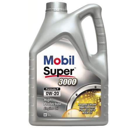 Engine oil MOBIL SUPER 3000 FORMULA P 0W-20 5L