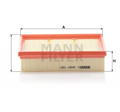 Oro filtras Mann-Filter C2287