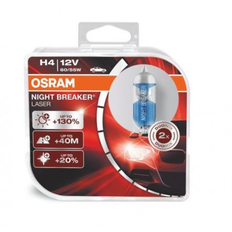 Osram Night Breaker Unlimited  H4 / 12V lempučių komplektas